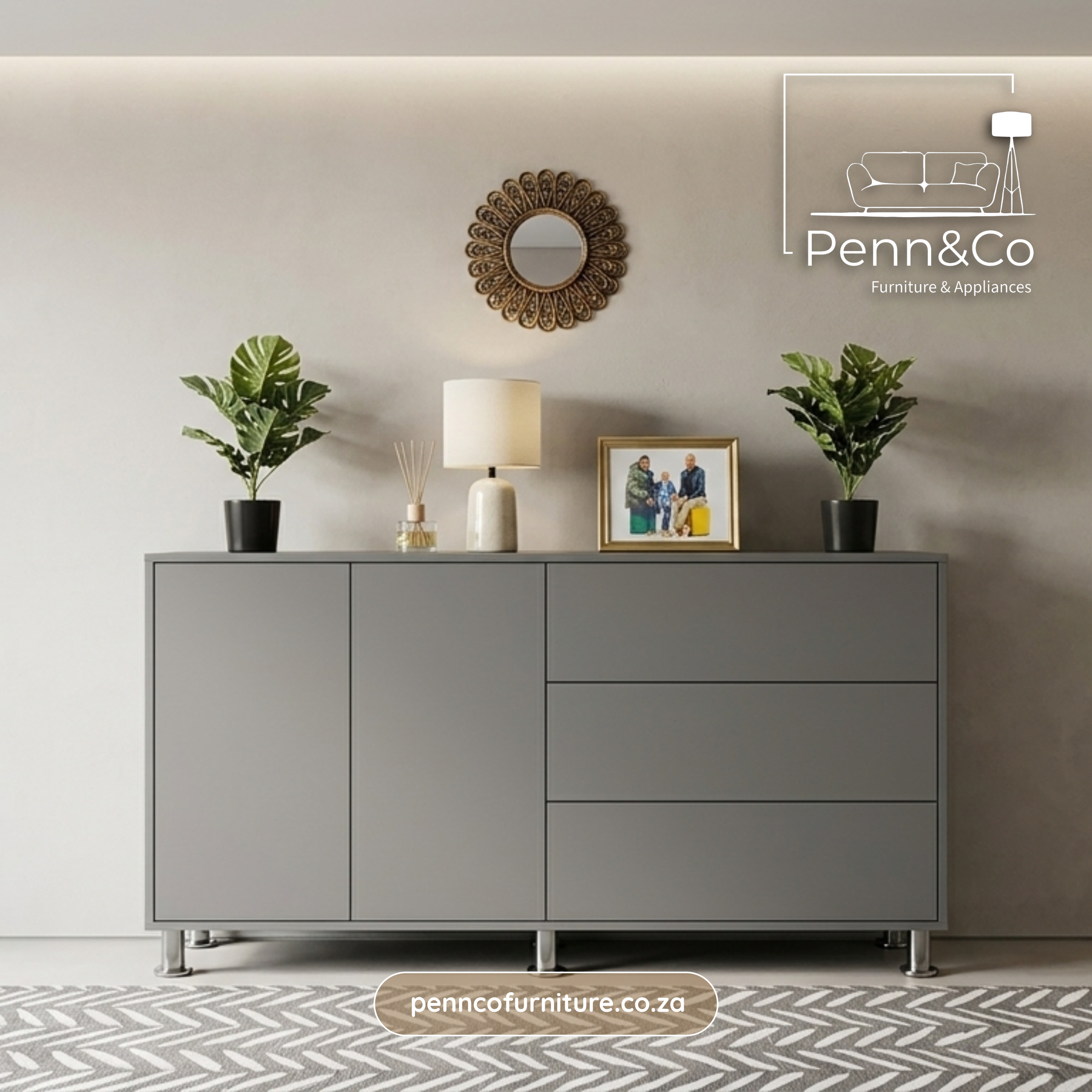 Minimalist Chest of Draws & Doors-SKD