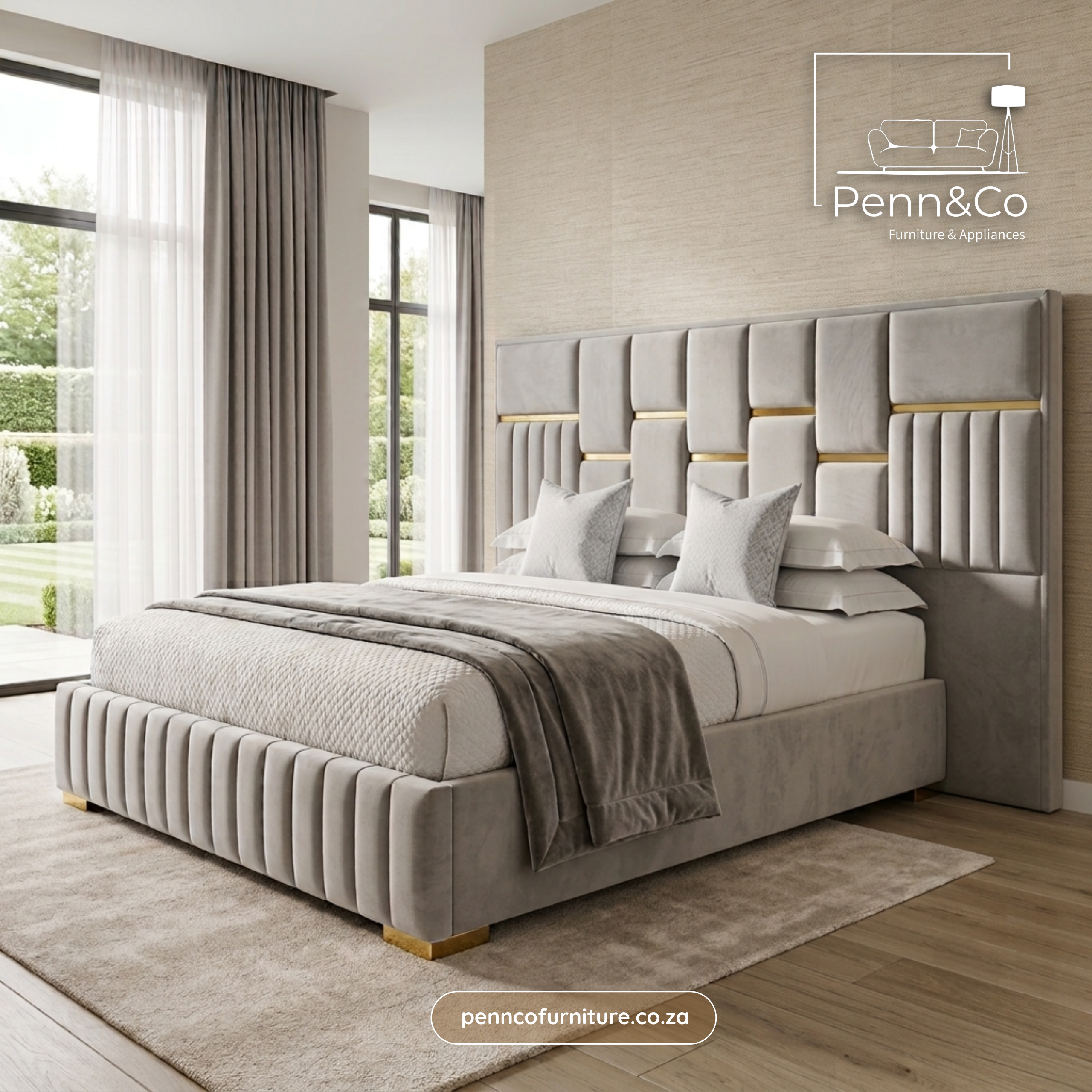 Headboard & Base: Monarch-FAB