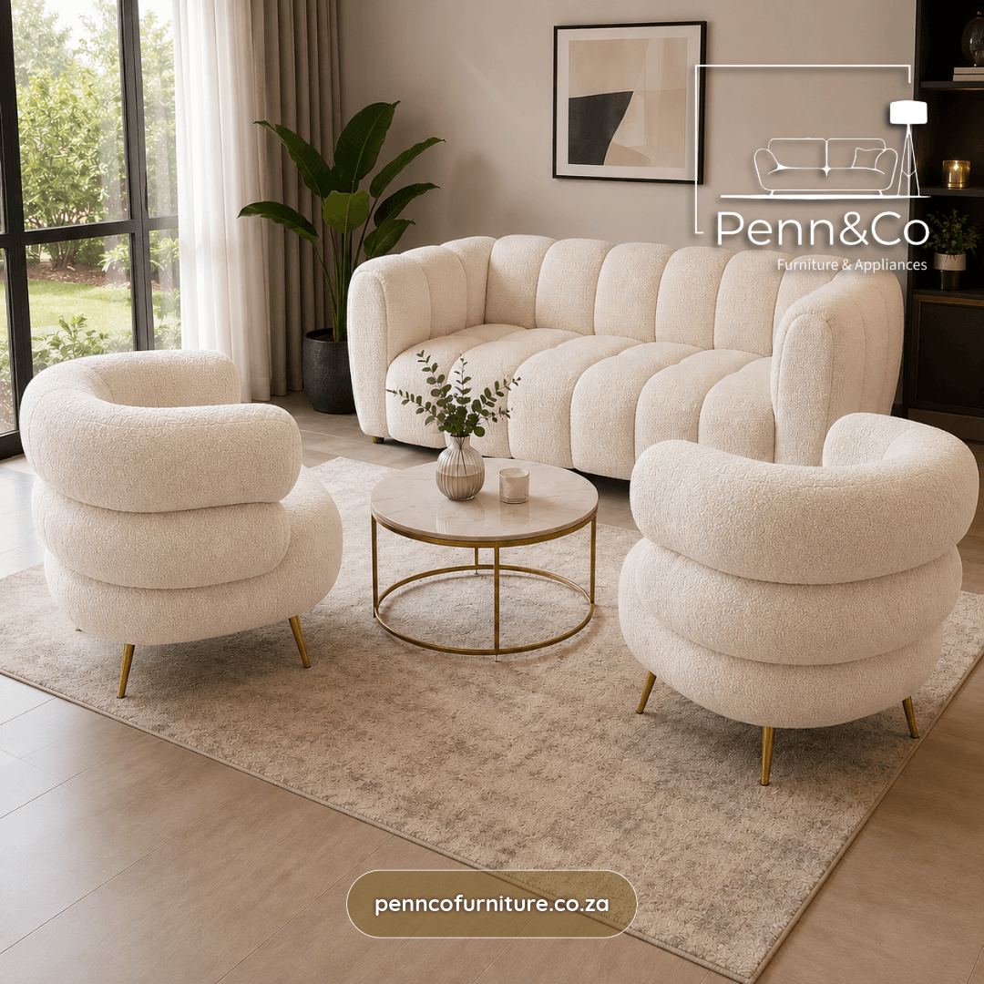 Opulence Boucle 6 Seater Lounge Collection (S6)