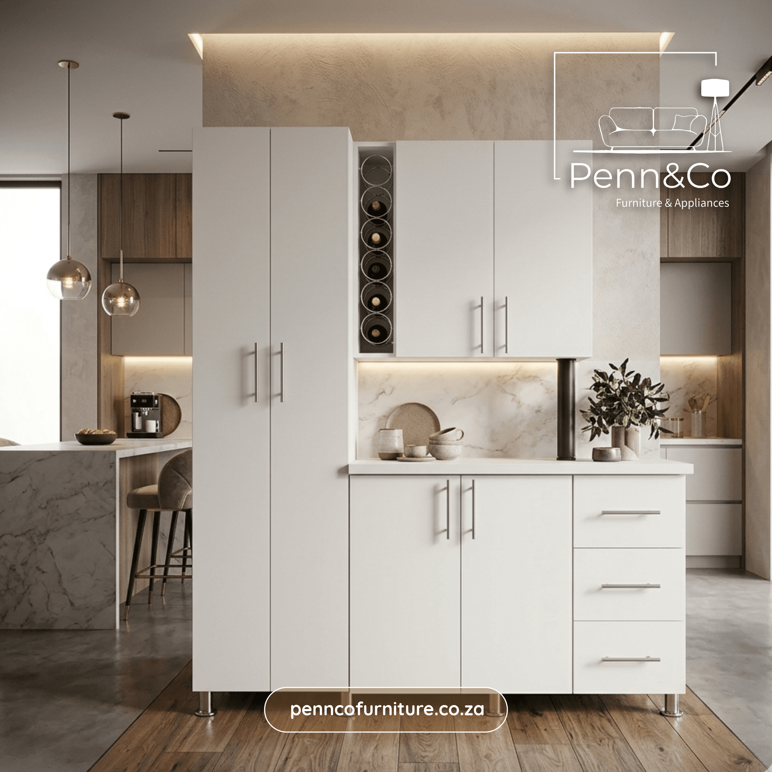 Refined Kitchen Cabinet Unit with Drawers – (S1)