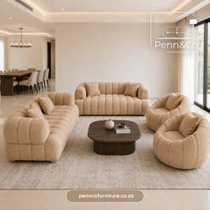 Cascata Boucle Lounge Suite (4-Piece) (S6)